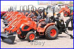 $0 DOWN $338 mo 1.9% New Kioti CK3510H-TLB 35HP 4x4 Tractor Loader Backhoe