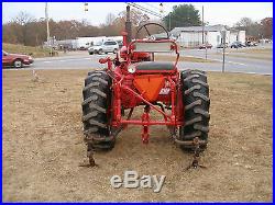 140 International Farmall Tractor With Cultivators And Rear Fast Hitch
