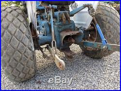 1600 Ford Compact Diesel Tractor 540 Pto 3 Point Hitch For Mowing Bush Hog
