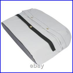 1753008M1 Black Canvas Seat Fits Massey Ferguson Replaces 1690046M91-1