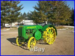 1928 John Deere D Antique Tractor NO RESERVE a b g h steel farmall allis oliver