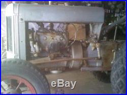 1934 Plymouth Tractor Faith-Root-Heath Pre Silver King Hercules 20 HP Motor RARE