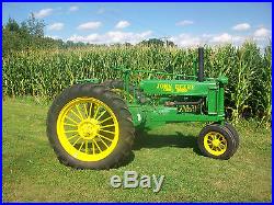 1935 John Deere Unstyled B Antique Tractor NO RESERVE Spokes A G D H M Farmall