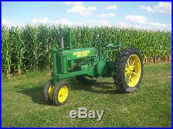 1936 John Deere B Unstyled Antique Tractor NO RESERVE A G M H D R Farmall Case