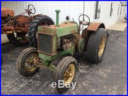 1937 JOHN DEERE UNSTYLED BR, MOTOR IS FREE BUT NOT RUNNING INV#1566