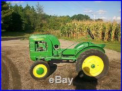 1939 John Deere L Antique Tractor NO RESERVE A B G H M D R Farmall Oliver