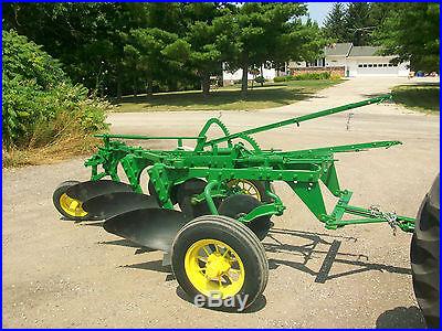 1939 John Deere Unstyled G Antique Tractor With 3 Bottom Plow Completely Rebuilt