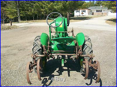 1940 John Deere L Antique Tractor NO RESERVE Cultivators Runs Great