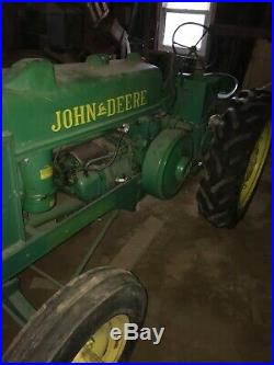 1941 John Deere Bo with rare electric start tractor runs and works excellent