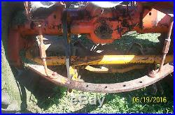 1946 ALLIS CHALMERS C tractor C37558 with a 5 ft wood mower