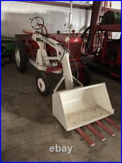 1947 International 1000 Loader IH club Vintage Tractor Rare Bucket Restored A++