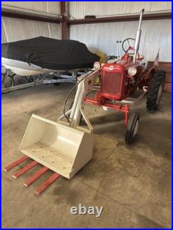 1947 International 1000 Loader IH club Vintage Tractor Rare Bucket Restored A++