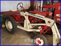 1947 International 1000 Loader IH club Vintage Tractor Rare Bucket Restored A++