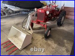 1947 International 1000 Loader IH club Vintage Tractor Rare Bucket Restored A++