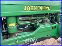 1947 John Deere B Antique Tractor Running and Working