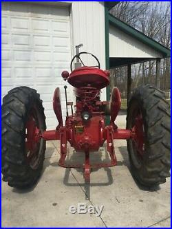 1950 Farmall International M Tractor Narrow Front End withHydraulics and Belt