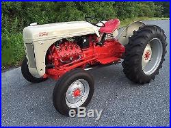 1950 Ford 8N Tractor Restored With 239 V8 Flathead 20 Hours Since Completion