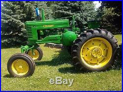 1950 John Deere Tractor A High Crop All Fuel New Engine/paint/rice Tires