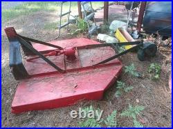 1950 ford 8n farm tractor, bush hog and tiller 1950 ford 8n farm tractor, bush hog and tiller