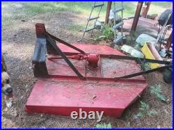 1950 ford 8n farm tractor, bush hog and tiller 1950 ford 8n farm tractor, bush hog and tiller