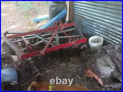 1950 ford 8n farm tractor, bush hog and tiller 1950 ford 8n farm tractor, bush hog and tiller