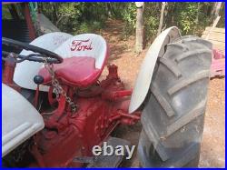1950 ford 8n farm tractor, bush hog and tiller 1950 ford 8n farm tractor, bush hog and tiller