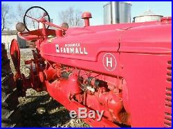 1952 Farmall Model H antique tractor