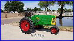 1952 Oliver 88 antique row crop tractor. New tires, paint, battery, alternator