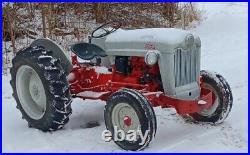 1953 Ford Golden Jubilee NAA Vintage Tractor 36Hp Engine 2WD Drive System