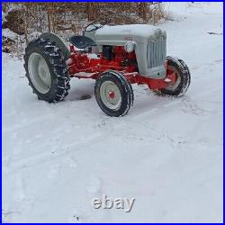 1953 Ford Golden Jubilee NAA Vintage Tractor 36Hp Engine 2WD Drive System