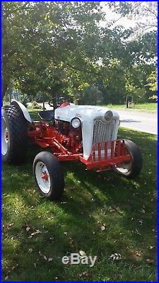 1953 Ford Jubilee with Woods RM 72 mower