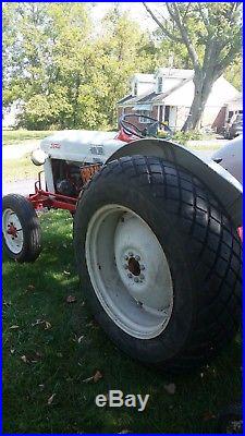 1953 Ford Jubilee with Woods RM 72 mower