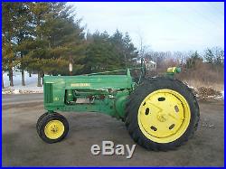 1953 John Deere 50 Antique Tractor NO RESERVE 40 60 70 80 farmall oliver allis