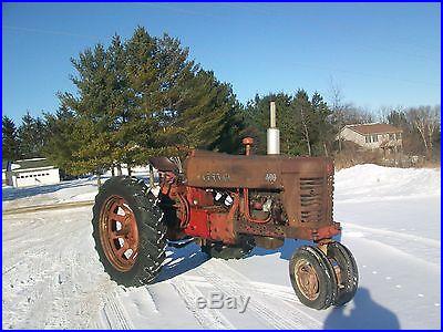 1955 Farmall Antique Tractor NO RESERVE Factory Power Steering Live PTO