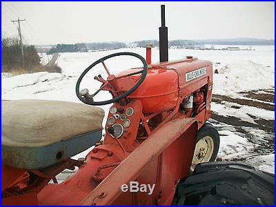 1957 Allis Chalmers D-14 Antique Tractor NO RESERVE Power Steering Woods Mower