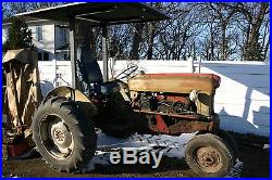 1957 FORD 960 ANTIQUE HIGH / ROW CROP TRACTOR barn find ready to use runs great