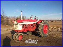 1959 Farmall 560 Gas Antique Tractor NO RESERVE VERY NICE Deere allis oliver