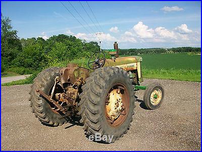 1960 John Deere 435 Antique Tractor NO RESERVE GM Diesel Runs Good Farmall