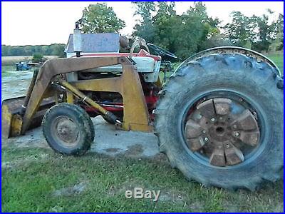 1961 Ford 801 Powermaster Tractor with loader and PTO drive, 2WD