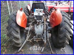 1963 Massey Ferguson 35X Tractor RED Antique Vintage JUST SERVICED