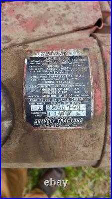 1966 Gravely Model L Walk Behind Electric Start Option Upgraded Oil System 1966 Gravely Model L Walk Behind Electric Start Option Upgraded Oil System