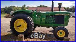 1966 John Deere 5020 Diesel Tractor With New Front Tires, Dual Remotes. Nice