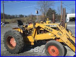 1967 Case 580CK Construction King loader 48 HP tractor gas Power Shuttle used