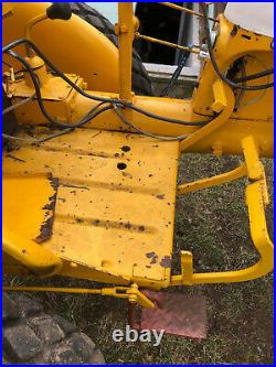 1969 International Cub C-60 Tractor with Plow and Deck Mower attachments