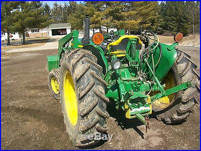 1971 John Deere 1020 Utility Tractor NO RESERVE Loader Three Point Live PTO