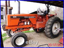 1972 Allis Chalmers 200 Tractor 93 PTO HP