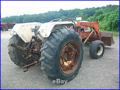 1975 David Brown Antique Tractor NO RESERVE Hydrualic Loader Case IH Farmall