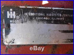 1975 INTERNATIONAL HARVESTER 1066 4x4 TRACTOR, DIESEL, REAR FENDERS, 2421 HOURS