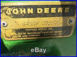 1975 John Deere 4430 Tractor, Cab Ac/heat, Pwr Shift, Front Wheel Assist, 1464 Hrs