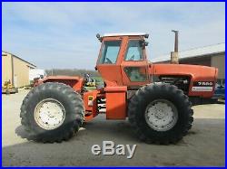 1979 Allis-Chalmers 7580 4 wheel drive tractor, Showing 2843 hours
